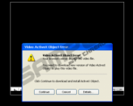 Video Activex Object Error